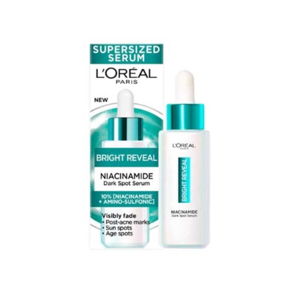 50% Less than Retail - L’Oréal Paris Bright Reveal Niacinamide Dark Spot Serum
